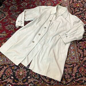 🌺🌺 MEN’S TRENCH COAT SIZE 50 100% COTTON MADE IN EUROPE